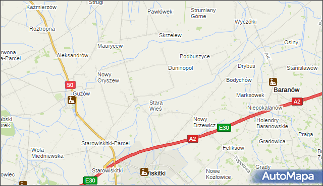 mapa Podoryszew, Podoryszew na mapie Targeo
