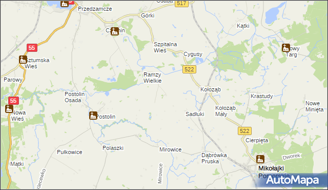 mapa Ramzy Małe, Ramzy Małe na mapie Targeo