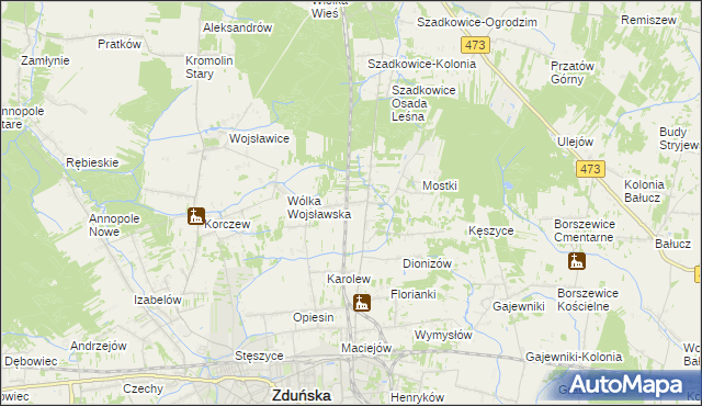 mapa Suchoczasy, Suchoczasy na mapie Targeo