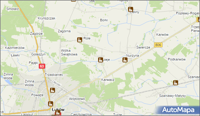 mapa Suleje, Suleje na mapie Targeo