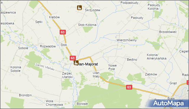 mapa Ulan Duży, Ulan Duży na mapie Targeo