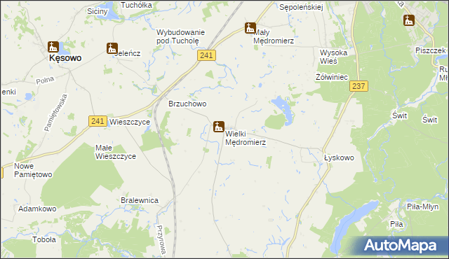 mapa Wielki Mędromierz, Wielki Mędromierz na mapie Targeo