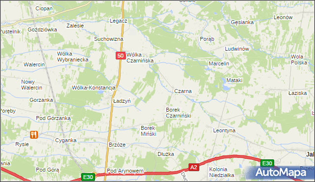 mapa Szymankowszczyzna, Szymankowszczyzna na mapie Targeo