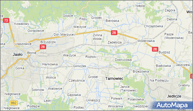 mapa Sądkowa, Sądkowa na mapie Targeo