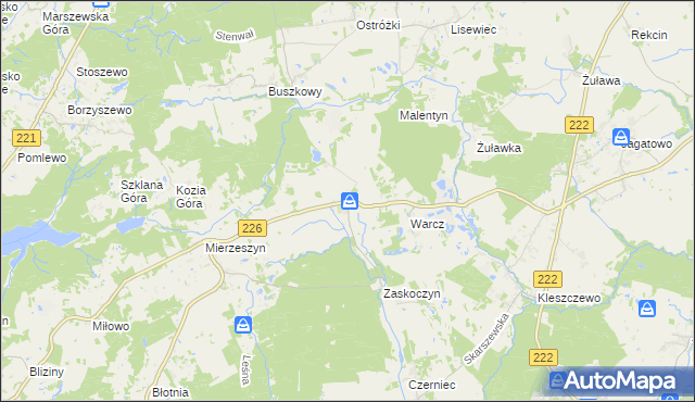 mapa Domachowo gmina Trąbki Wielkie, Domachowo gmina Trąbki Wielkie na mapie Targeo