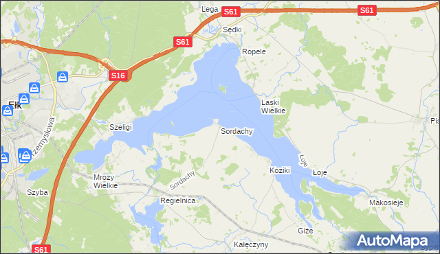 mapa Sordachy, Sordachy na mapie Targeo