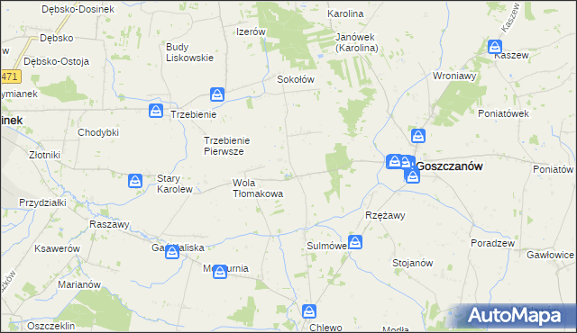 mapa Sulmów, Sulmów na mapie Targeo