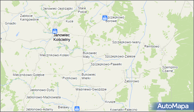 mapa Szczepkowo-Sołdany, Szczepkowo-Sołdany na mapie Targeo