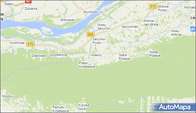 mapa Krubiczew, Krubiczew na mapie Targeo