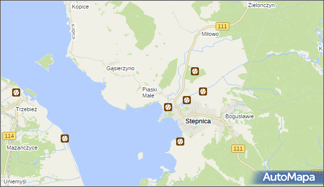 mapa Stepniczka, Stepniczka na mapie Targeo