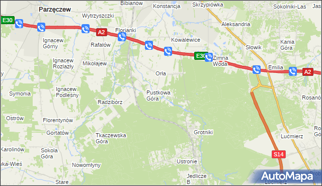 mapa Duraj, Duraj na mapie Targeo