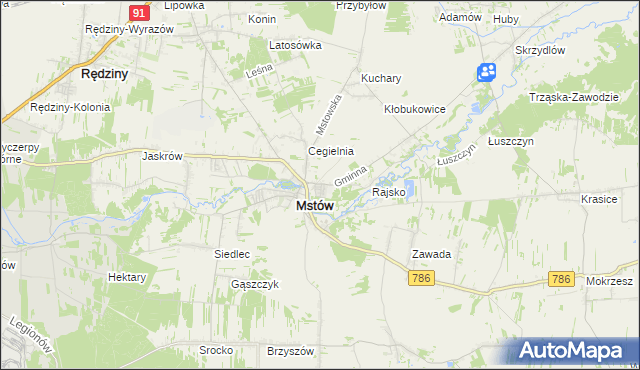 mapa Wancerzów, Wancerzów na mapie Targeo