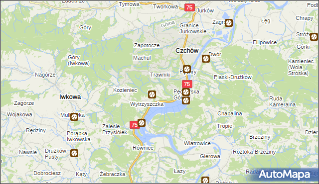 mapa Będzieszyna, Będzieszyna na mapie Targeo