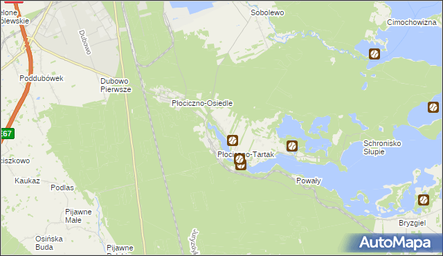 mapa Gawrych Ruda, Gawrych Ruda na mapie Targeo