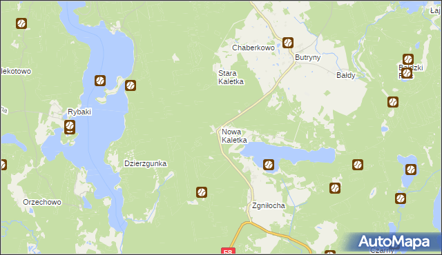 mapa Nowa Kaletka, Nowa Kaletka na mapie Targeo