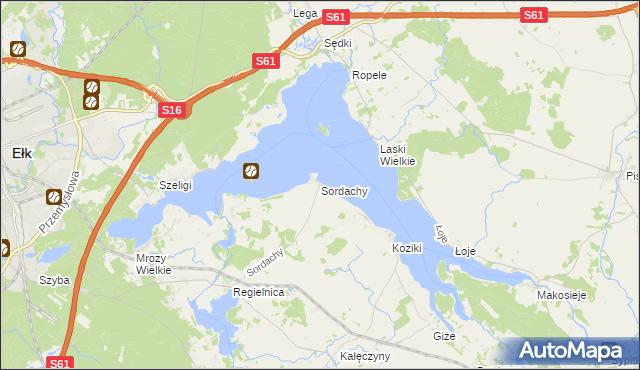 mapa Sordachy, Sordachy na mapie Targeo
