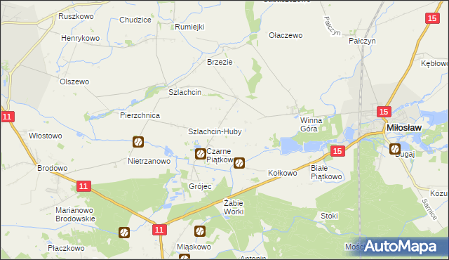 mapa Starkówiec Piątkowski, Starkówiec Piątkowski na mapie Targeo