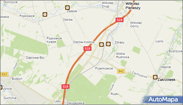 mapa Rudnik-Kolonia, Rudnik-Kolonia na mapie Targeo