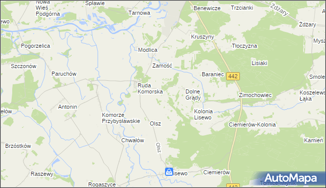 mapa Łupice gmina Pyzdry, Łupice gmina Pyzdry na mapie Targeo