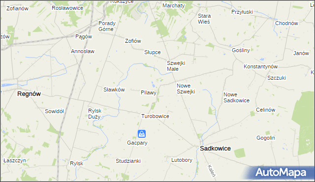 mapa Szwejki Wielkie, Szwejki Wielkie na mapie Targeo