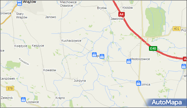 mapa Bąków gmina Grodków, Bąków gmina Grodków na mapie Targeo