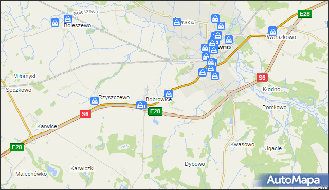 mapa Bobrowiczki, Bobrowiczki na mapie Targeo