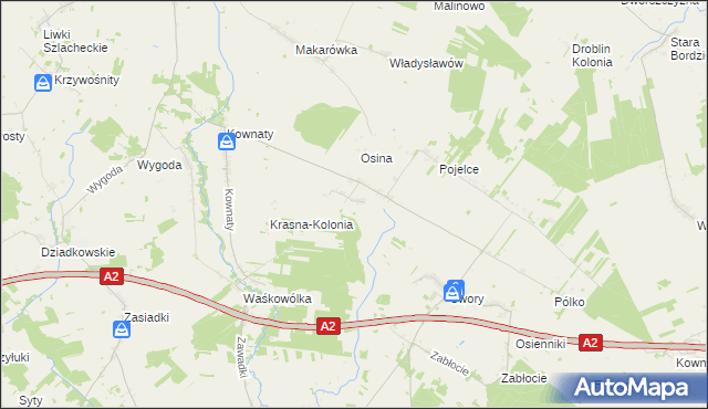 mapa Cełujki, Cełujki na mapie Targeo