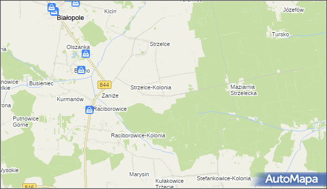 mapa Horeszkowice, Horeszkowice na mapie Targeo