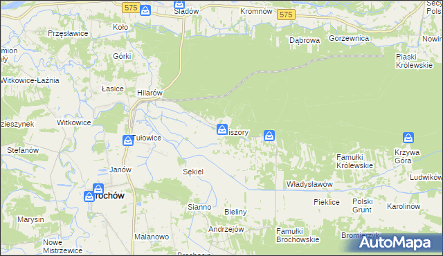 mapa Miszory, Miszory na mapie Targeo