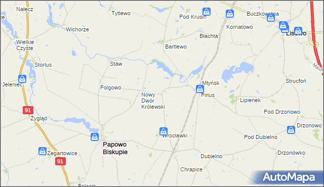 mapa Niemczyk, Niemczyk na mapie Targeo