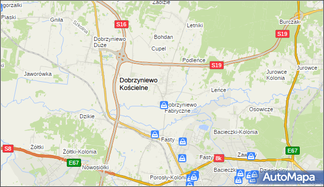 mapa Nowe Aleksandrowo, Nowe Aleksandrowo na mapie Targeo