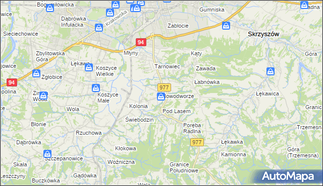 mapa Nowodworze, Nowodworze na mapie Targeo