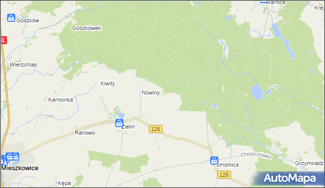 mapa Starzyn, Starzyn na mapie Targeo