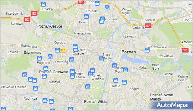 mapa Święty Marcin, Święty Marcin na mapie Targeo