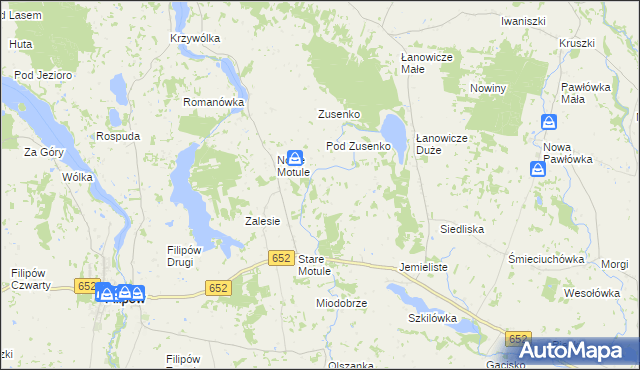 mapa Tabałówka, Tabałówka na mapie Targeo
