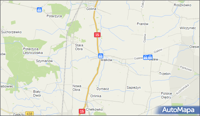 mapa Wałków, Wałków na mapie Targeo