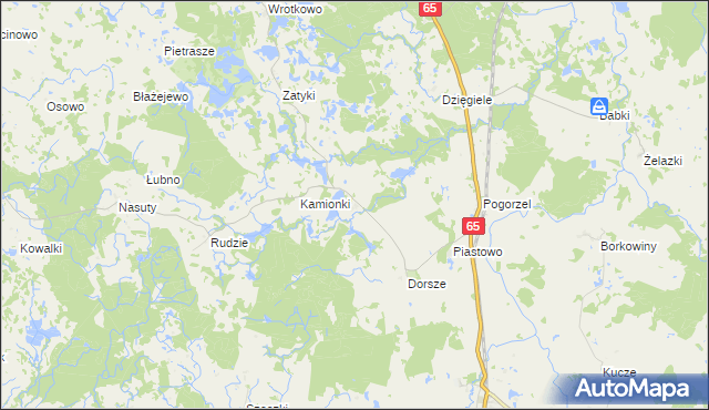 mapa Wilkasy gmina Gołdap, Wilkasy gmina Gołdap na mapie Targeo