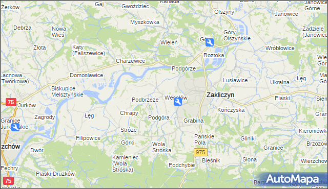 mapa Wesołów, Wesołów na mapie Targeo