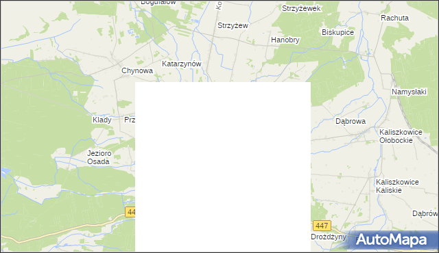 mapa Kotłów, Kotłów na mapie Targeo