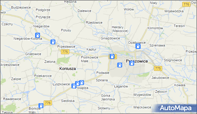 mapa Jazdowiczki, Jazdowiczki na mapie Targeo