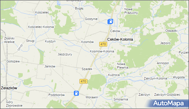 mapa Plewnia, Plewnia na mapie Targeo