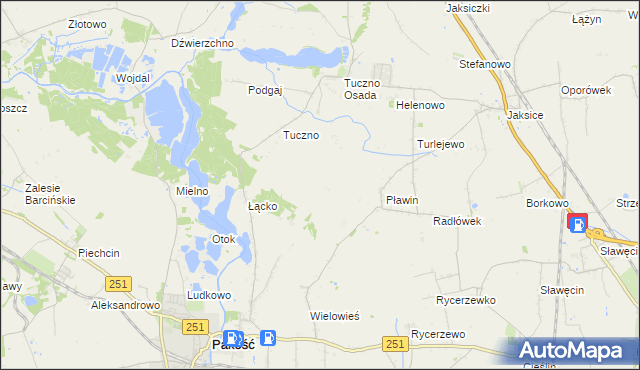 mapa Popowiczki, Popowiczki na mapie Targeo