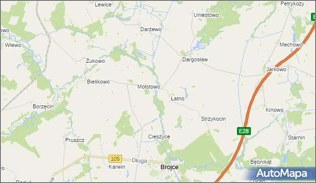 mapa Mołstówko, Mołstówko na mapie Targeo