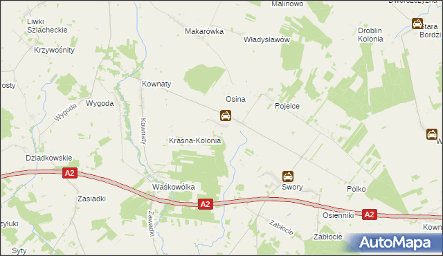 mapa Cełujki, Cełujki na mapie Targeo