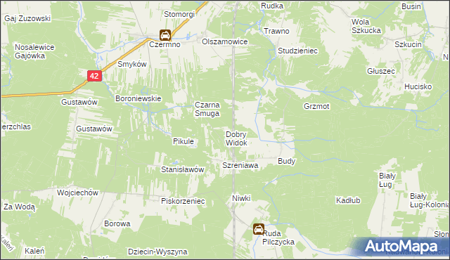 mapa Dobry Widok, Dobry Widok na mapie Targeo