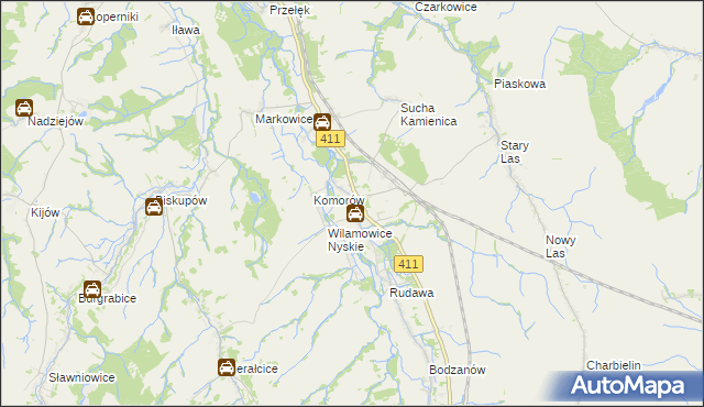 mapa Nowy Świętów, Nowy Świętów na mapie Targeo