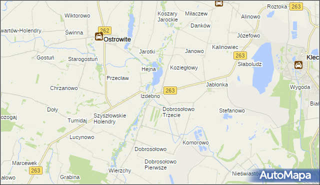 mapa Przytuki, Przytuki na mapie Targeo
