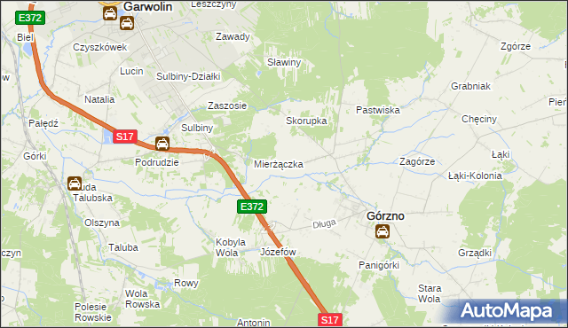 mapa Reducin, Reducin na mapie Targeo