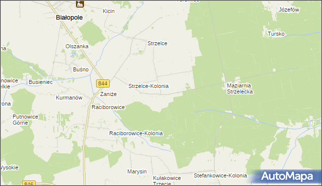 mapa Horeszkowice, Horeszkowice na mapie Targeo