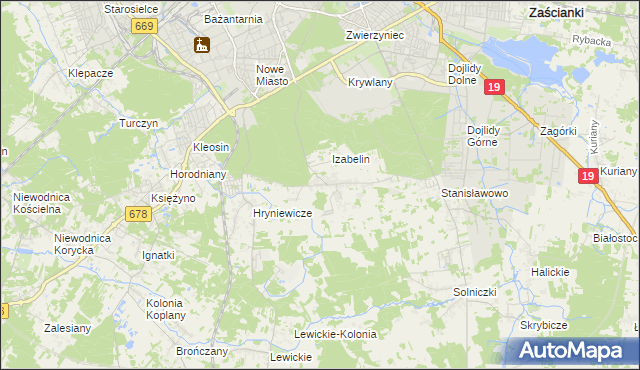 mapa Olmonty, Olmonty na mapie Targeo